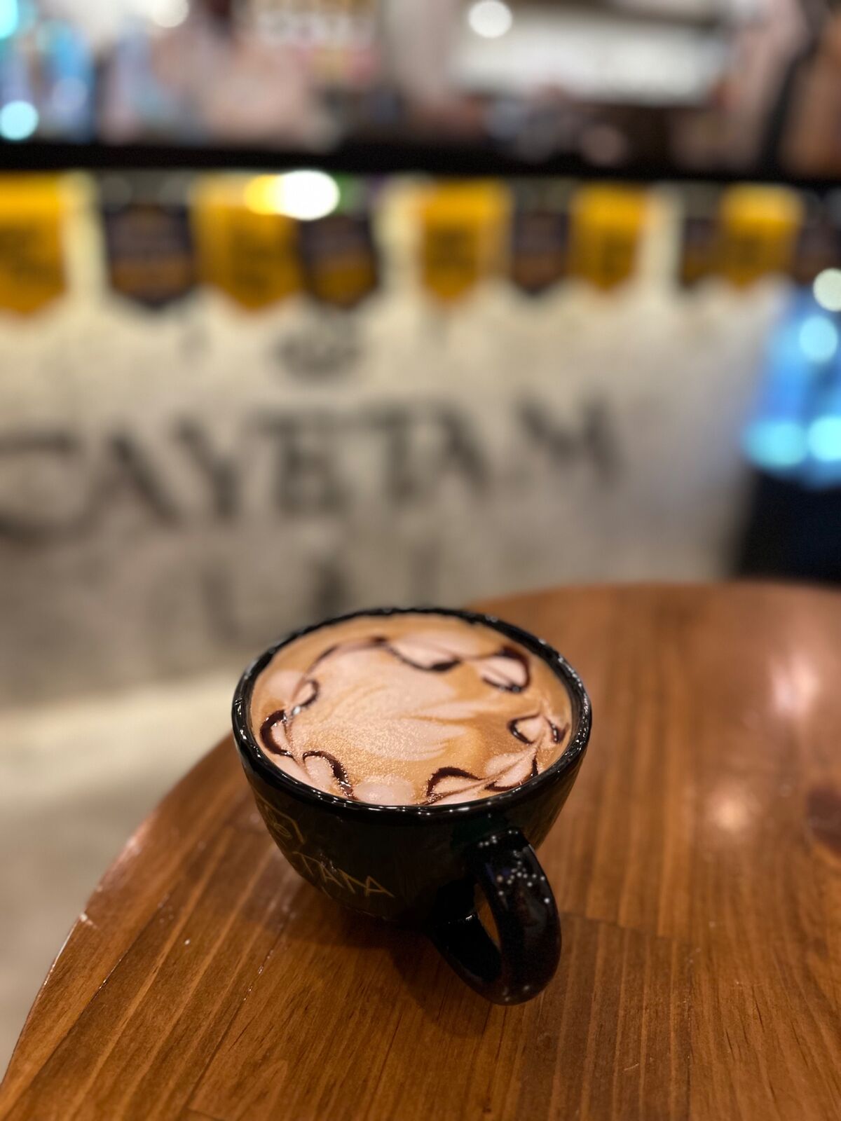 Café de especialidad de Chiapas con arte latte